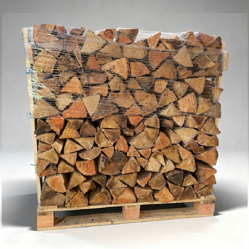 Buchen-Brennholz 30 cm kammergetrocknet auf Palette – Bild 2